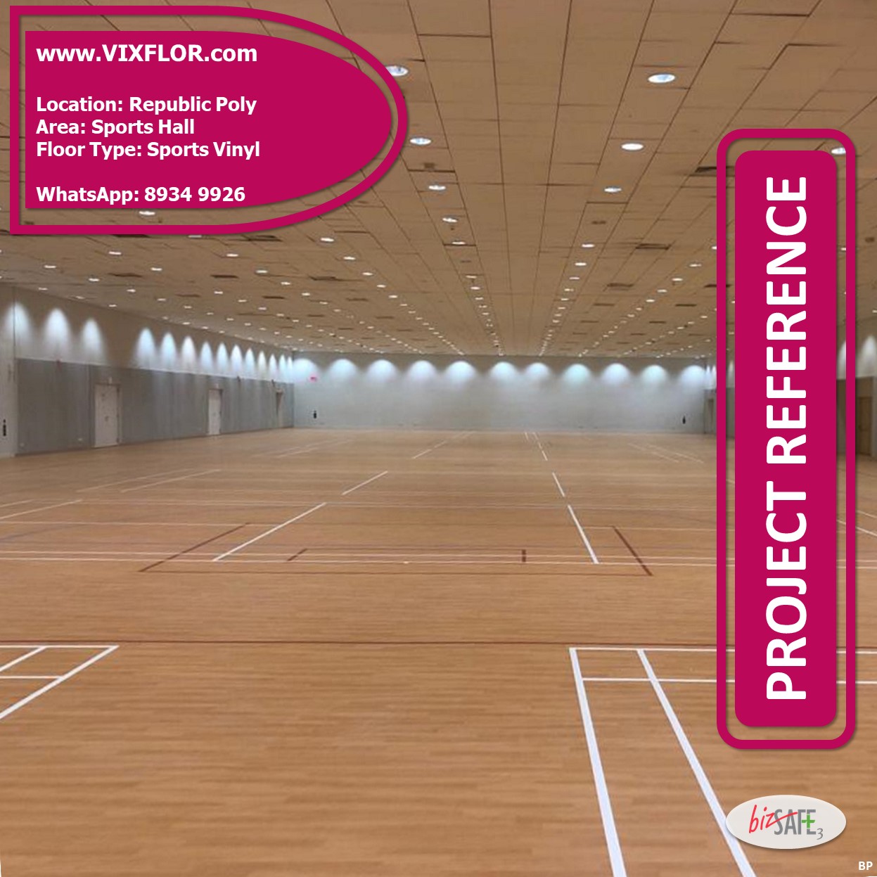 Sports Flooring Installation Singapore